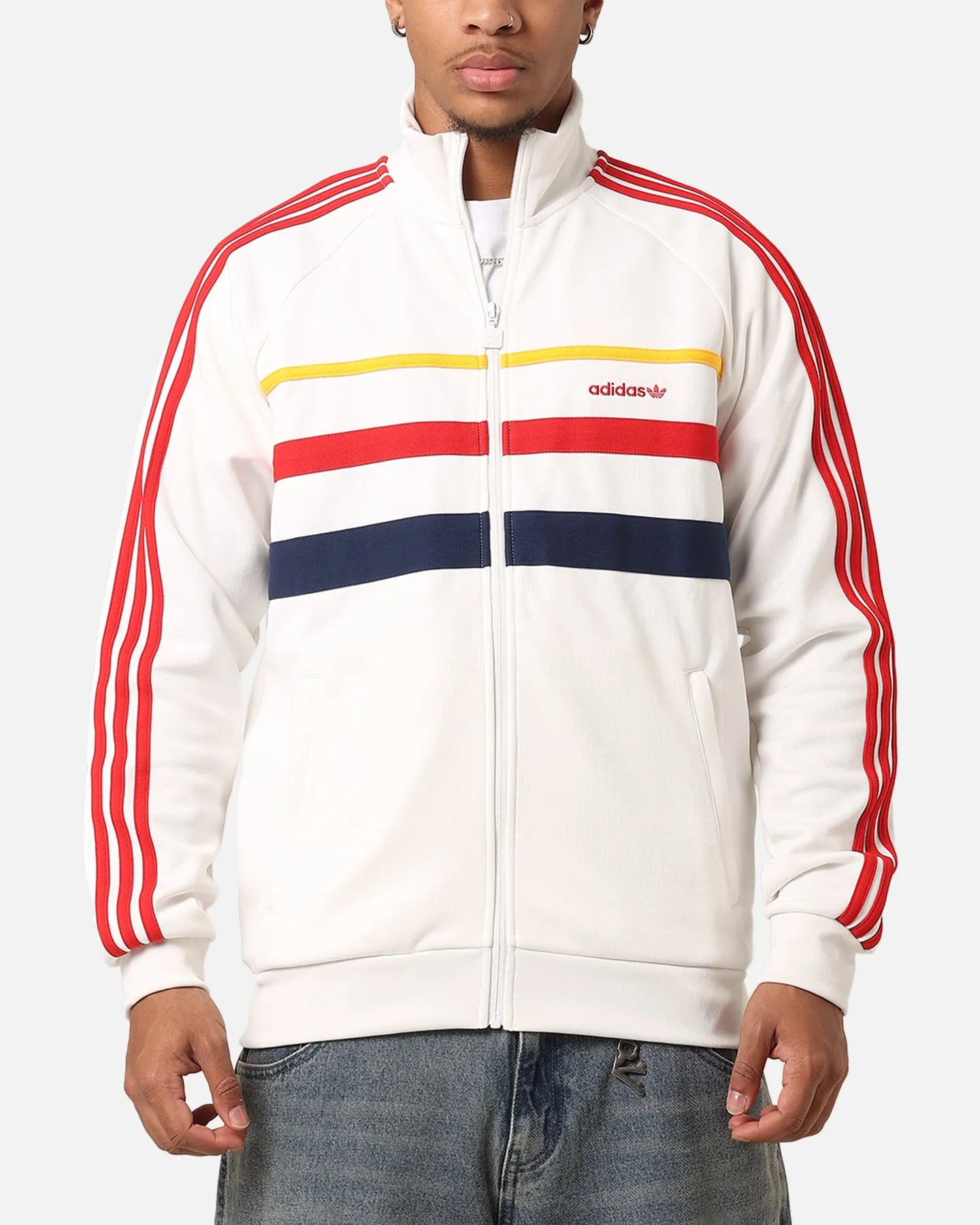 Adidas First Track Jacket Cloud White