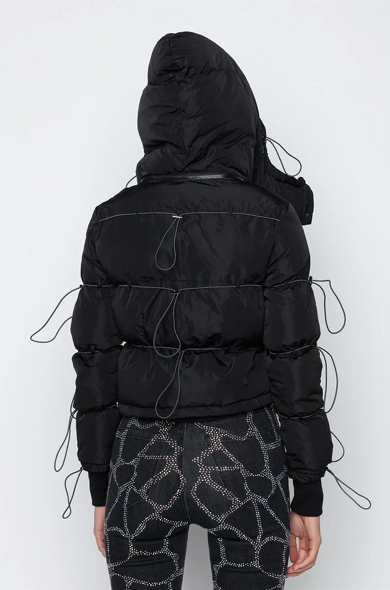 AKIRA ELASTIC DREAMS PUFFER JACKET