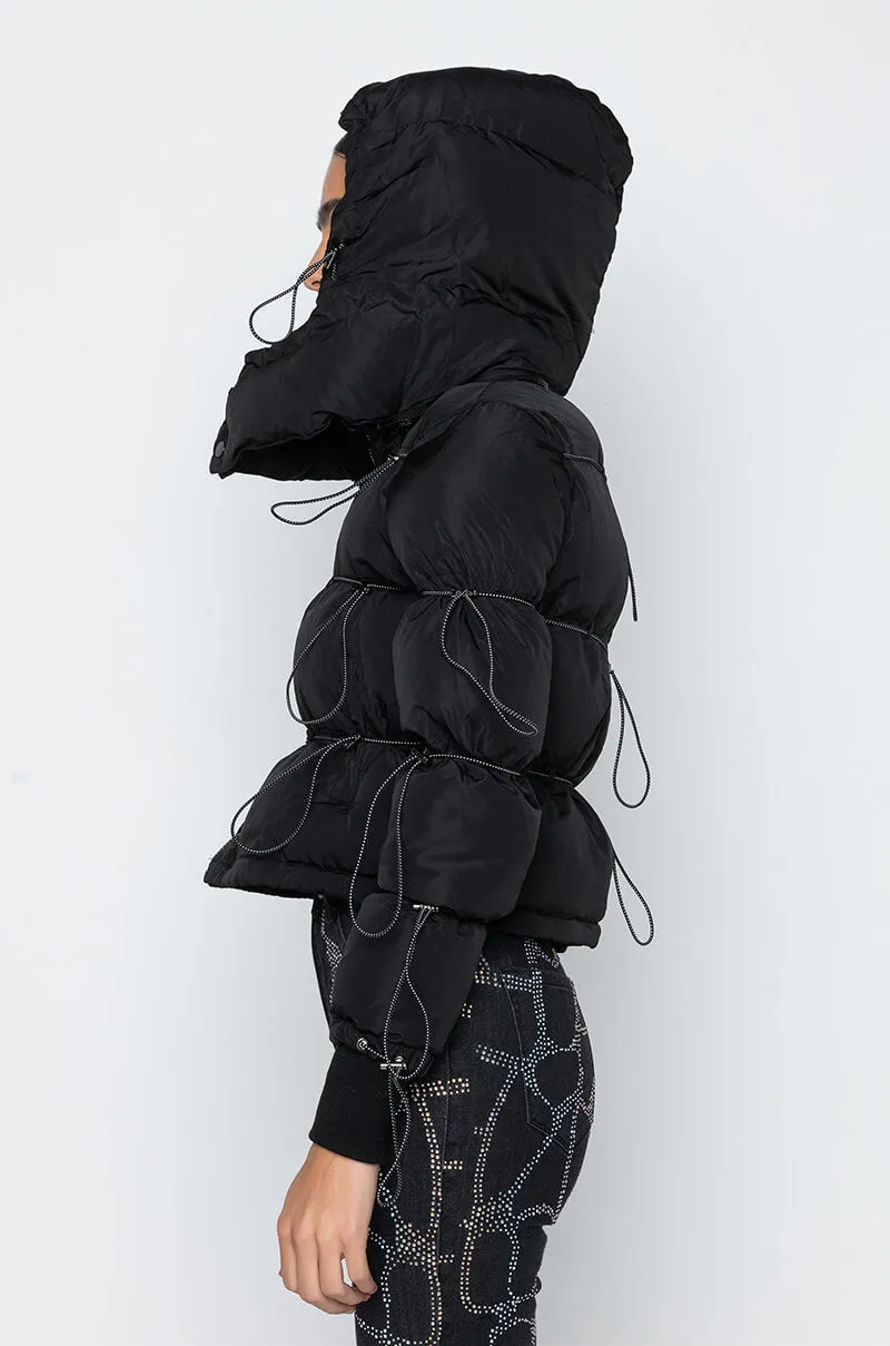 AKIRA ELASTIC DREAMS PUFFER JACKET