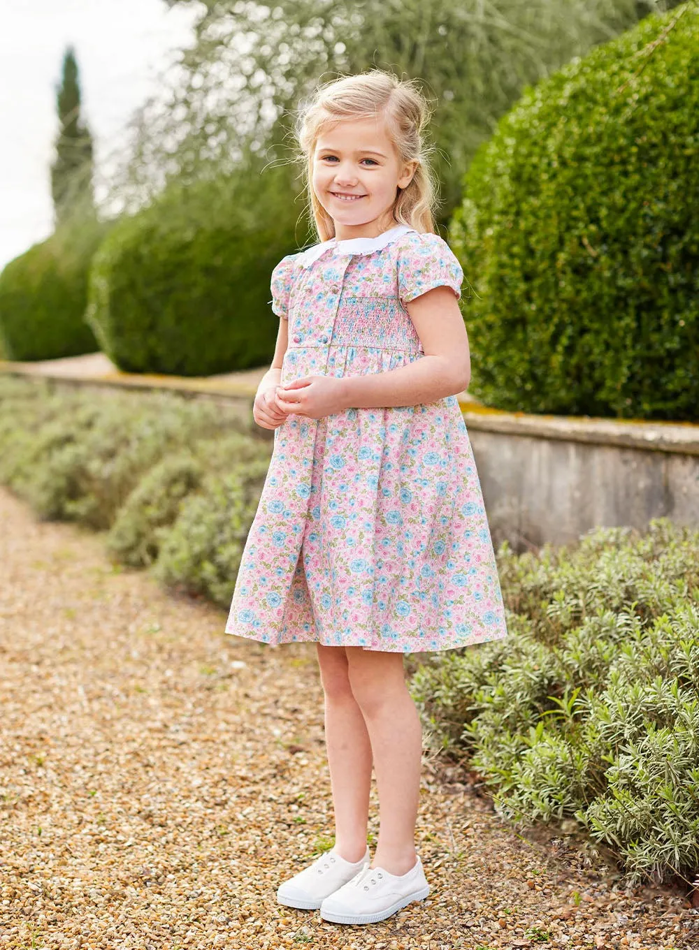 Alice Floral Smocked Dress