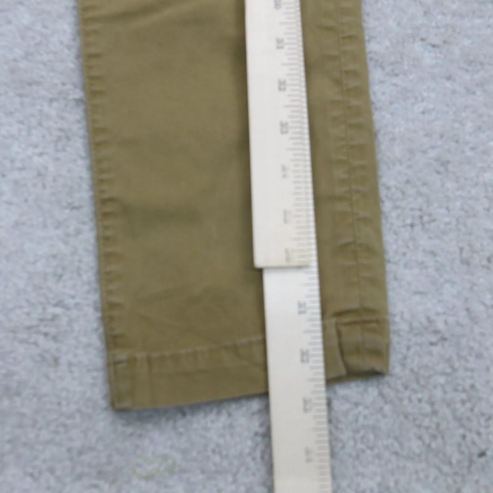 American Eagle Outfitters Mens Chino Pant Slash Pockets Mid Rise Khaki W29XL32