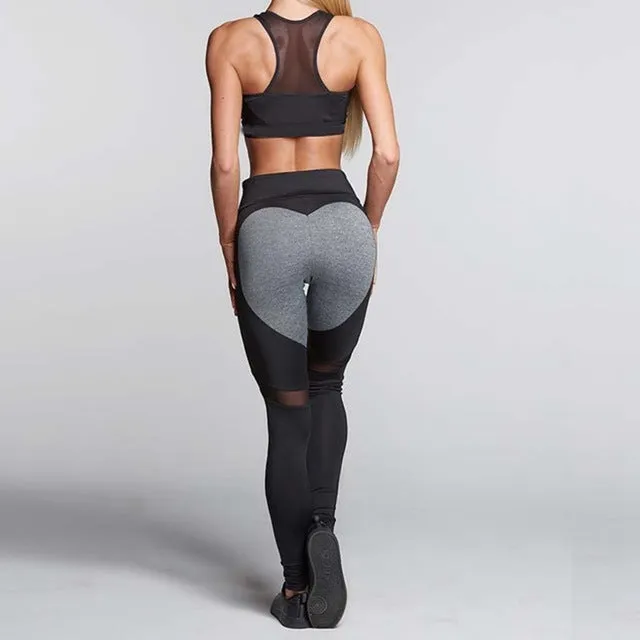 Athleisure Fitness Clothing Elastic Leggings Women Pants