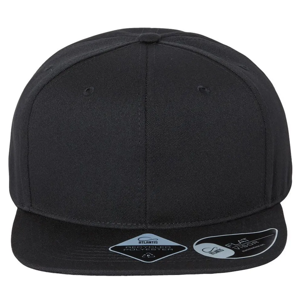 Atlantis Headwear Sustainable Flat Bill Cap