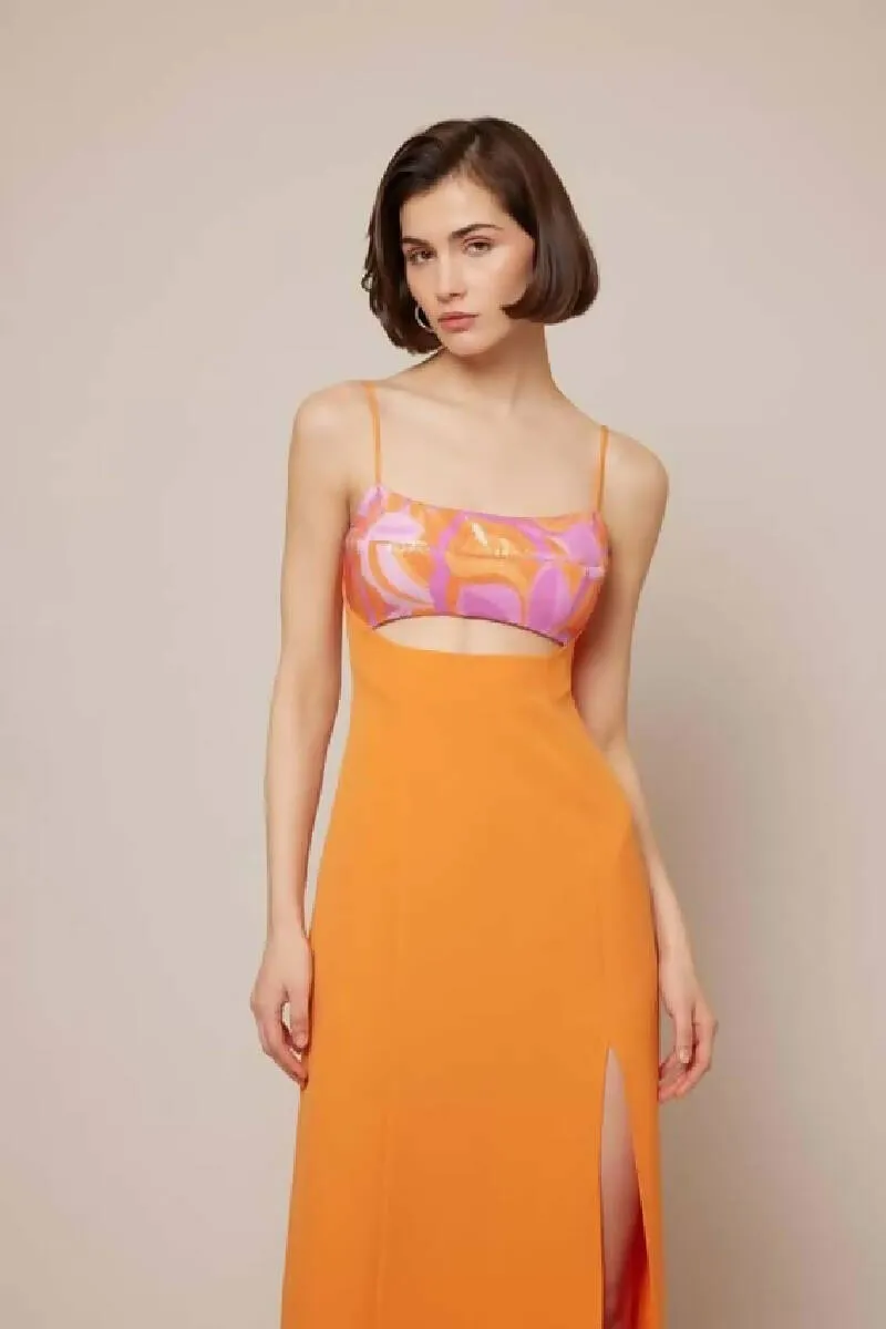 Azalea Orange Dress