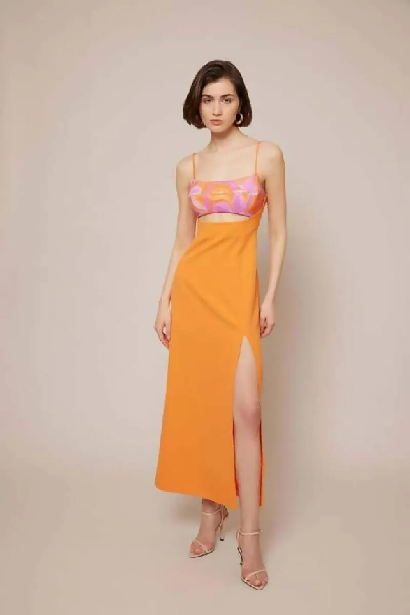 Azalea Orange Dress