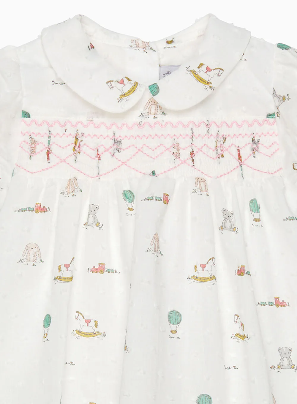 Baby Bunny & Friends Smocked Dress