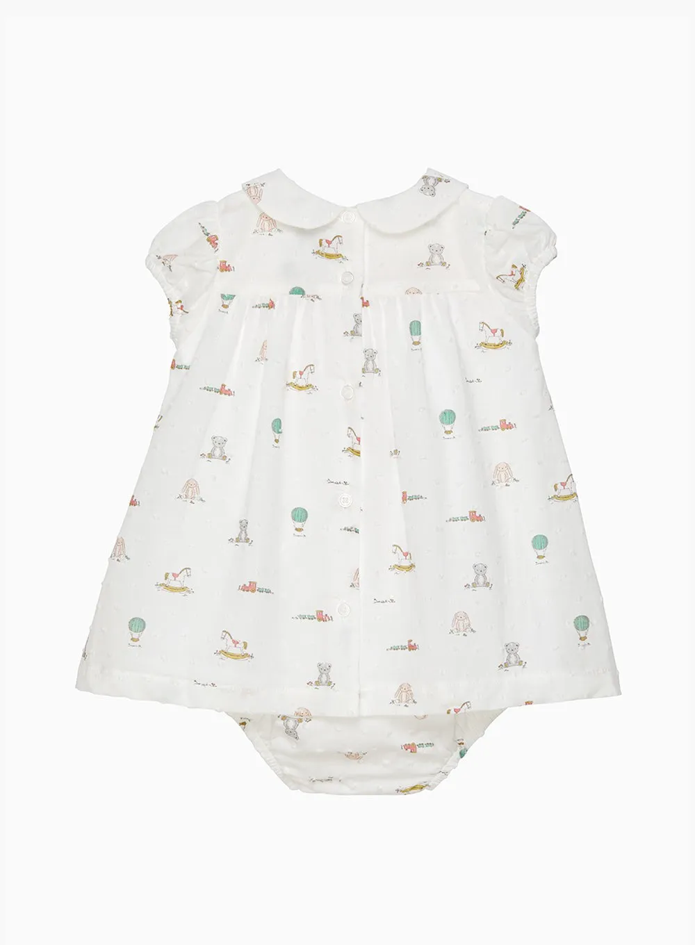 Baby Bunny & Friends Smocked Dress