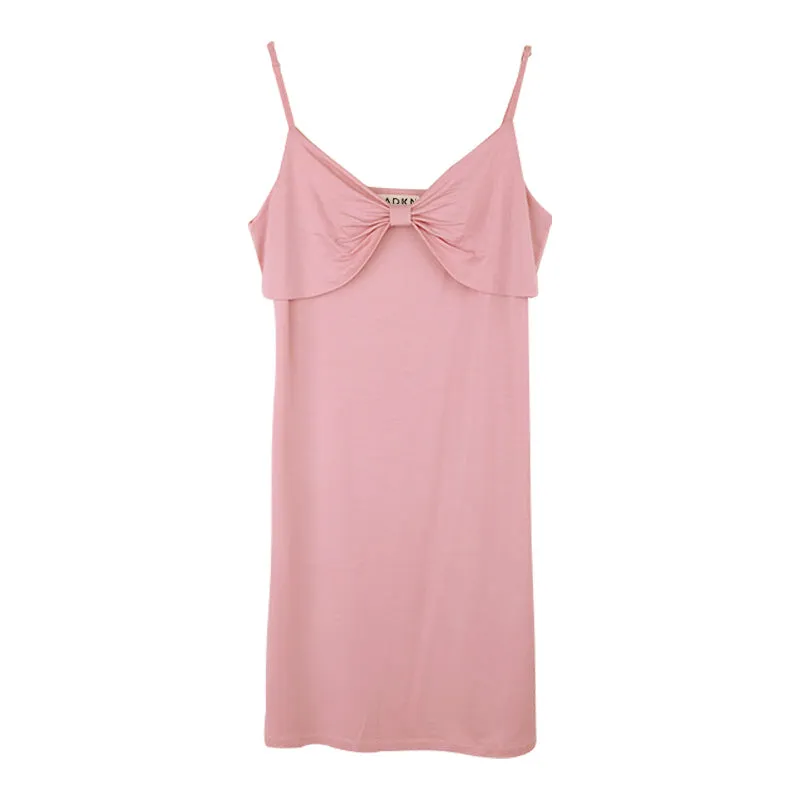 Bamboo Womens Nightie - Pink Nightdress for Women