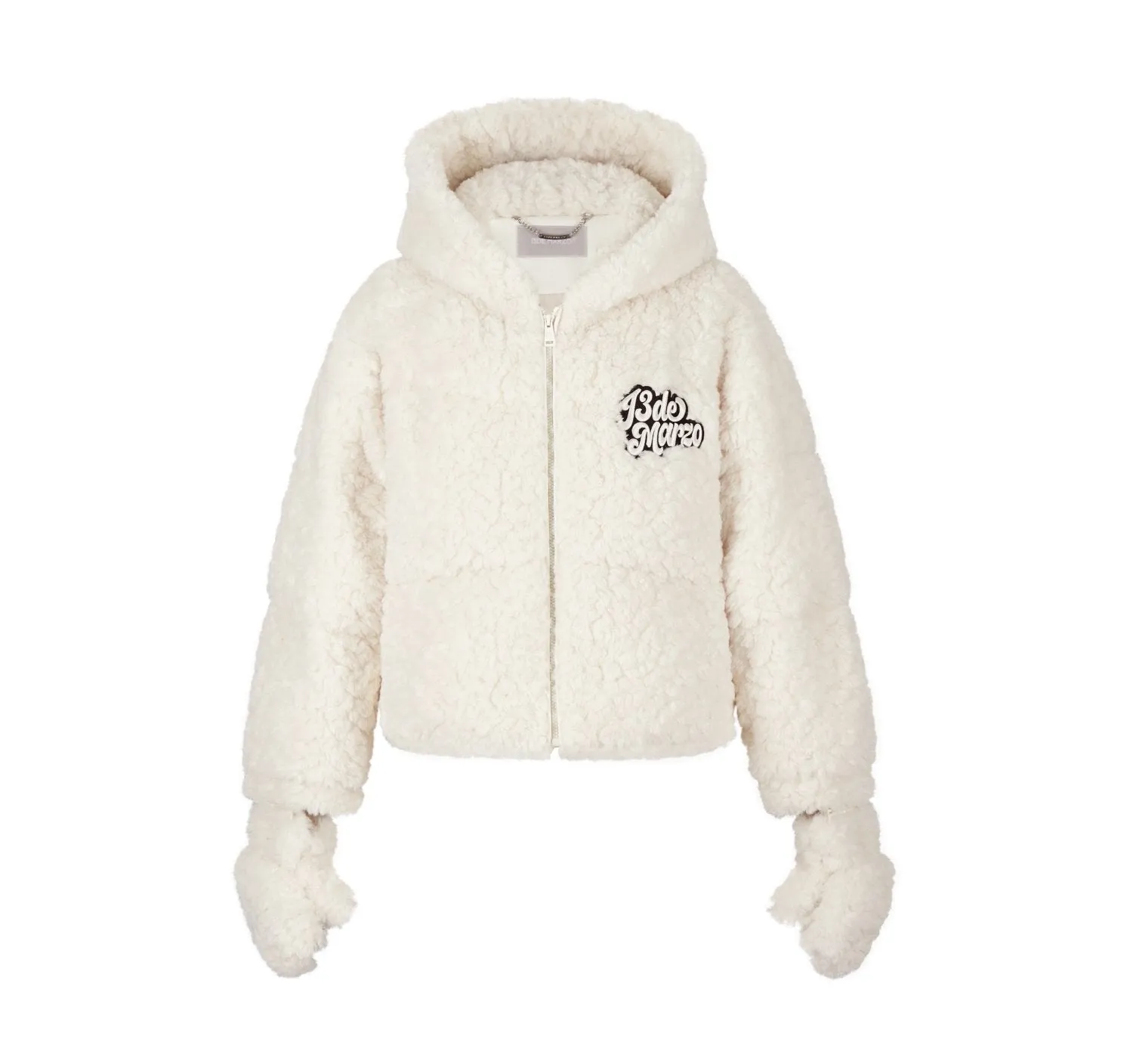 Bear Costume Down Jacket In White