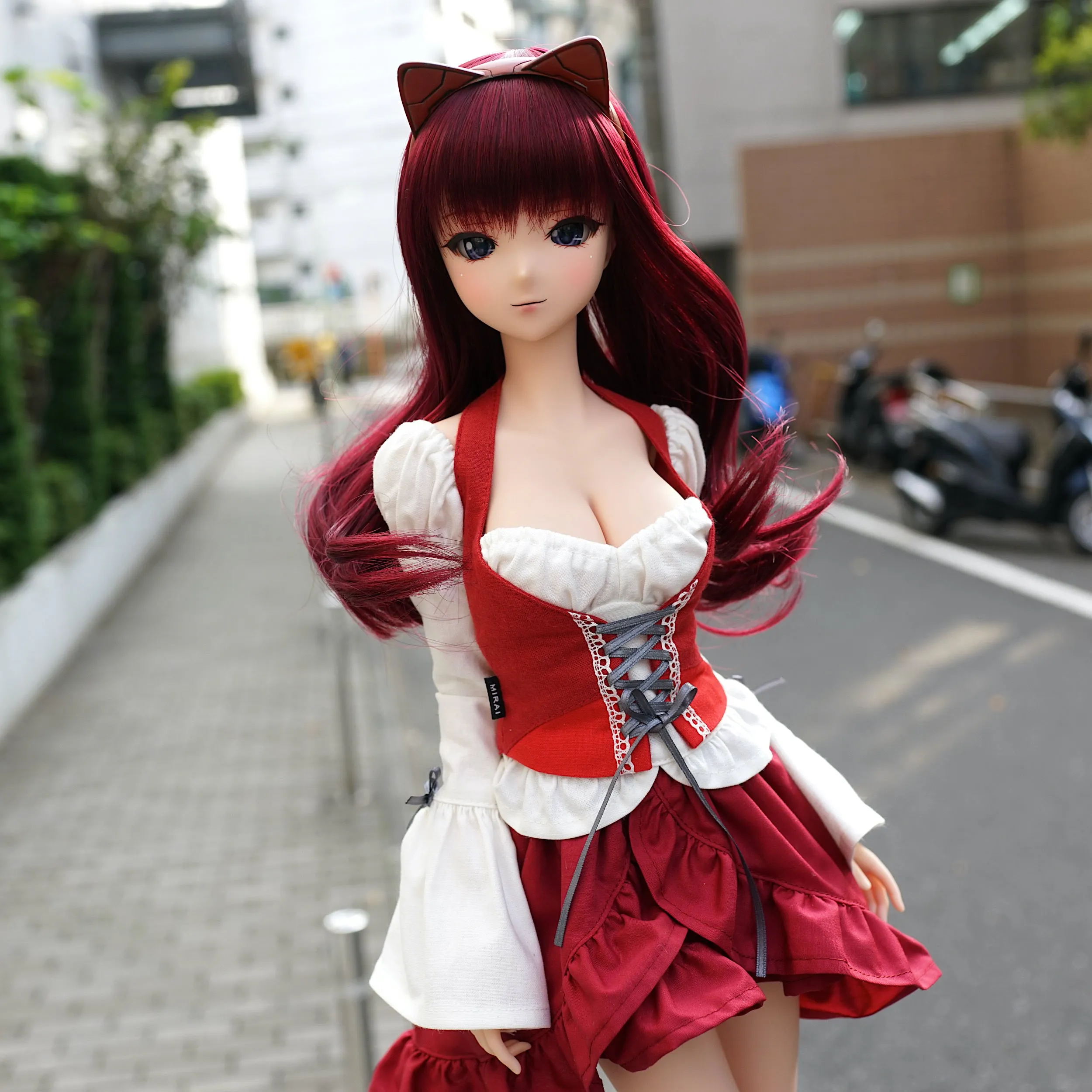 Beer Girl Dress (Red)