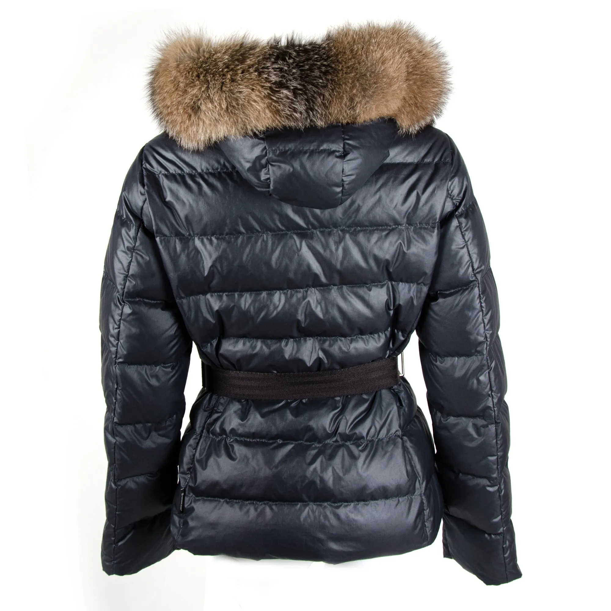 Black Belted Down Jacket