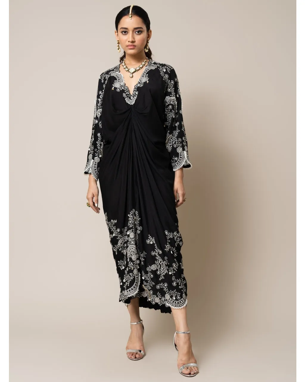 Black Kaftan Dress