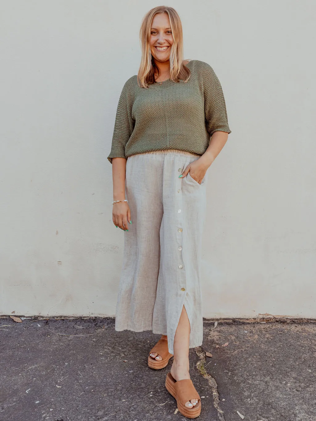 Calafia Linen Pants by 75