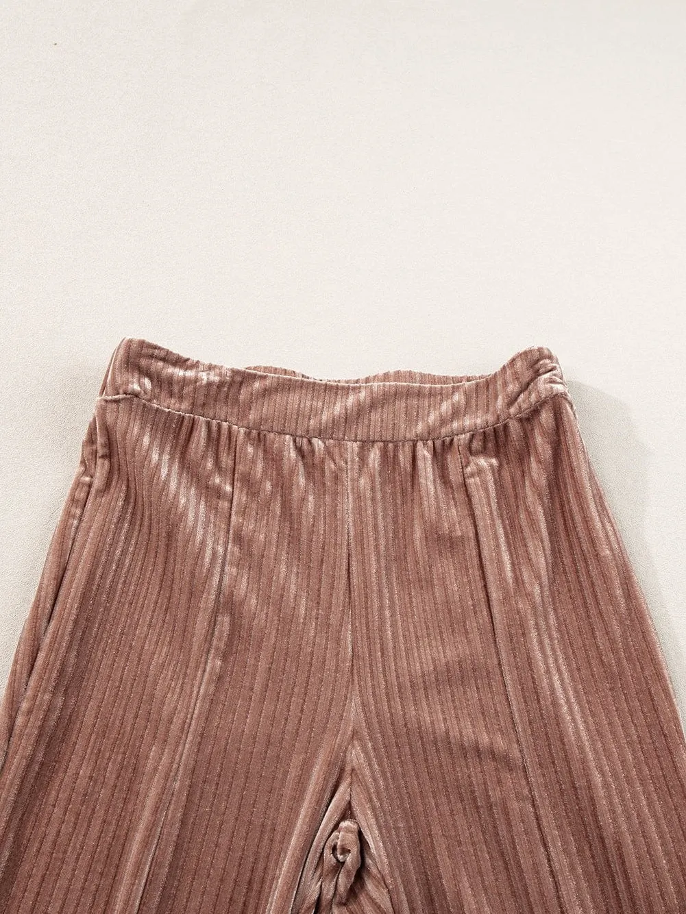 Camel corduroy pants