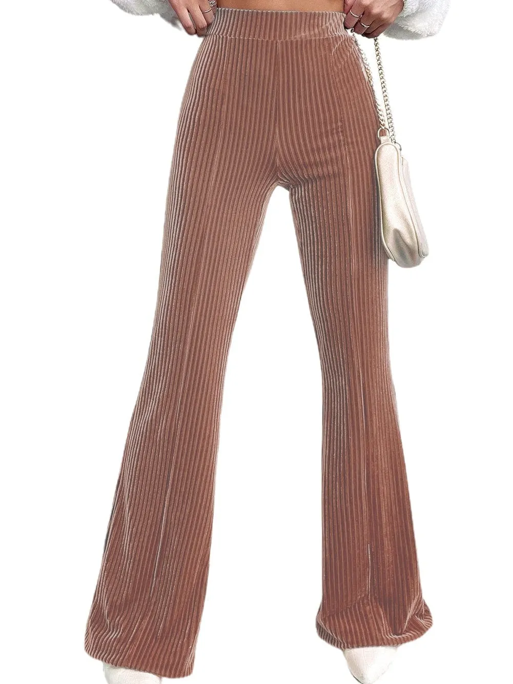 Camel corduroy pants