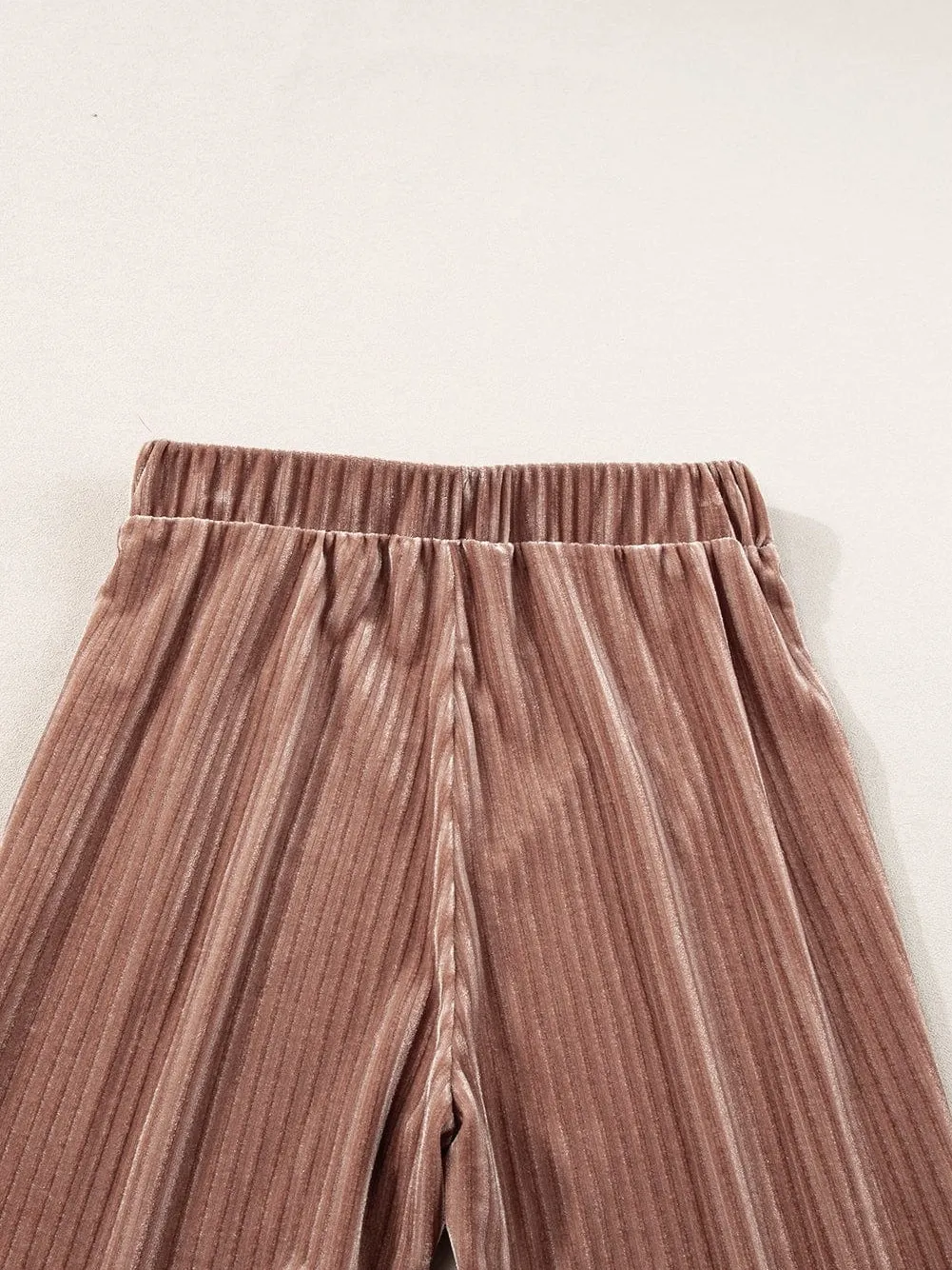 Camel corduroy pants