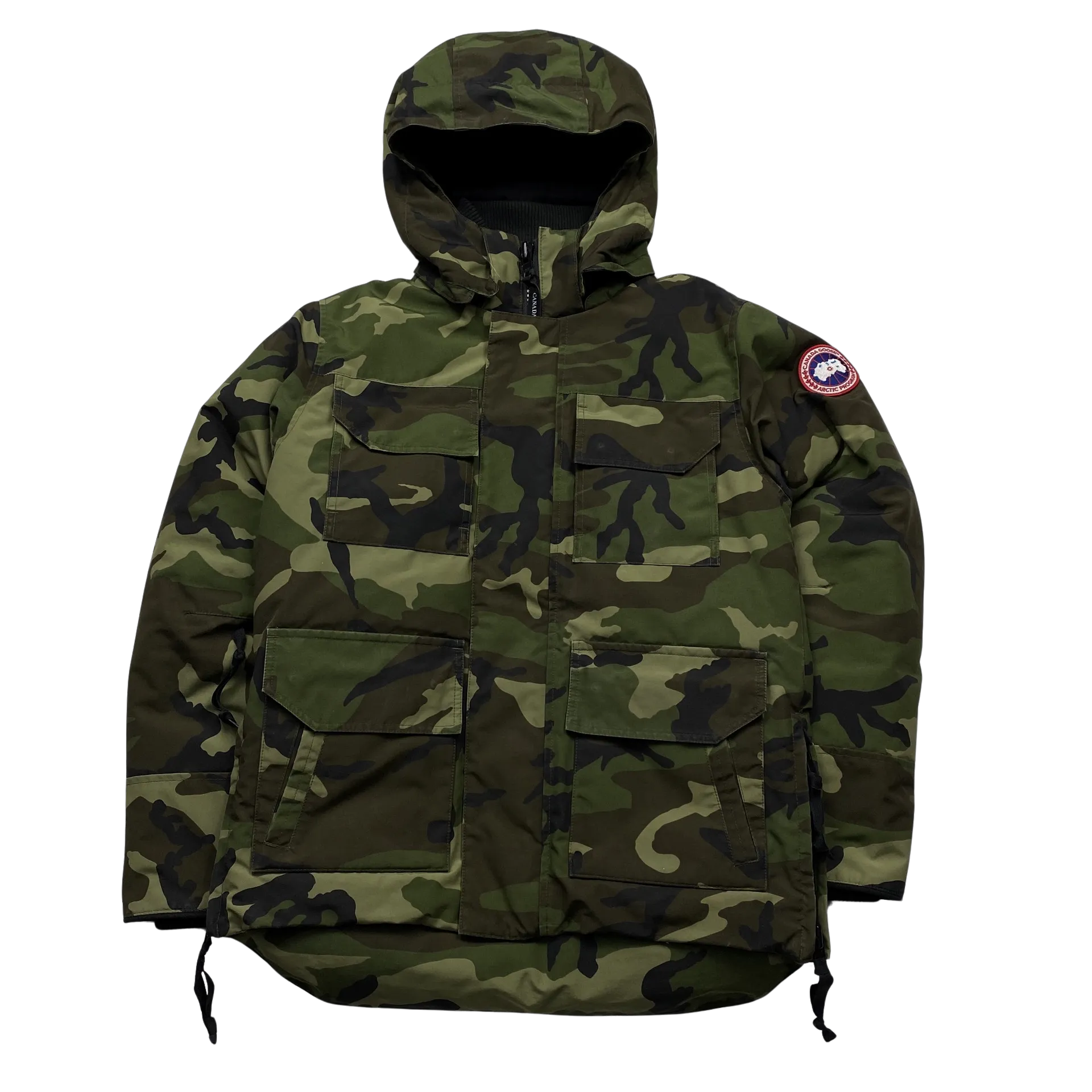 Canada Goose Maitland Military Camo Hooded Puffer Jacket - Medium