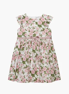 Carline Dress in Pink Rose