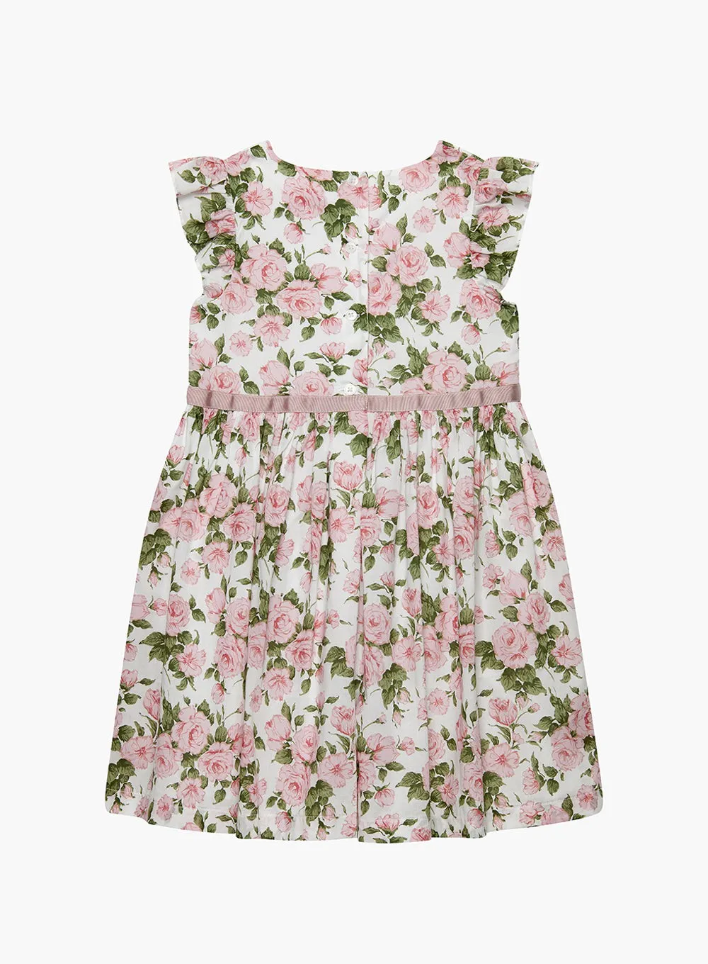 Carline Dress in Pink Rose