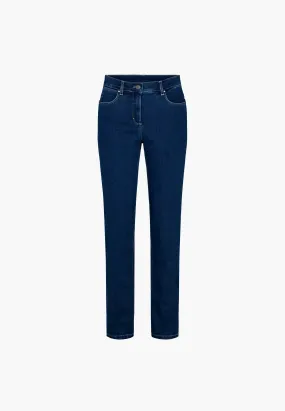 Charlotte Regular - Long Length - Dark Blue Denim