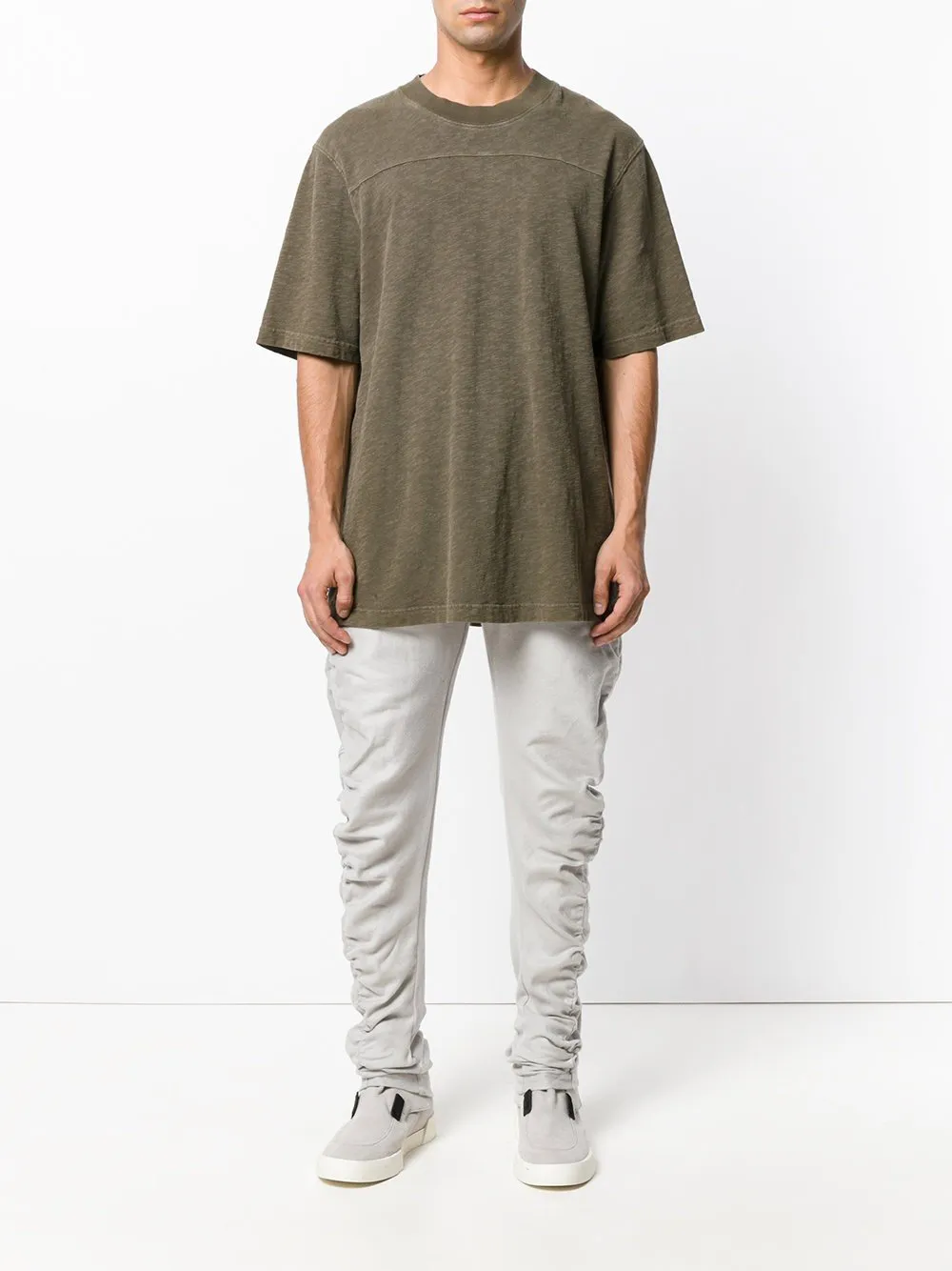 Draped Slim Pant