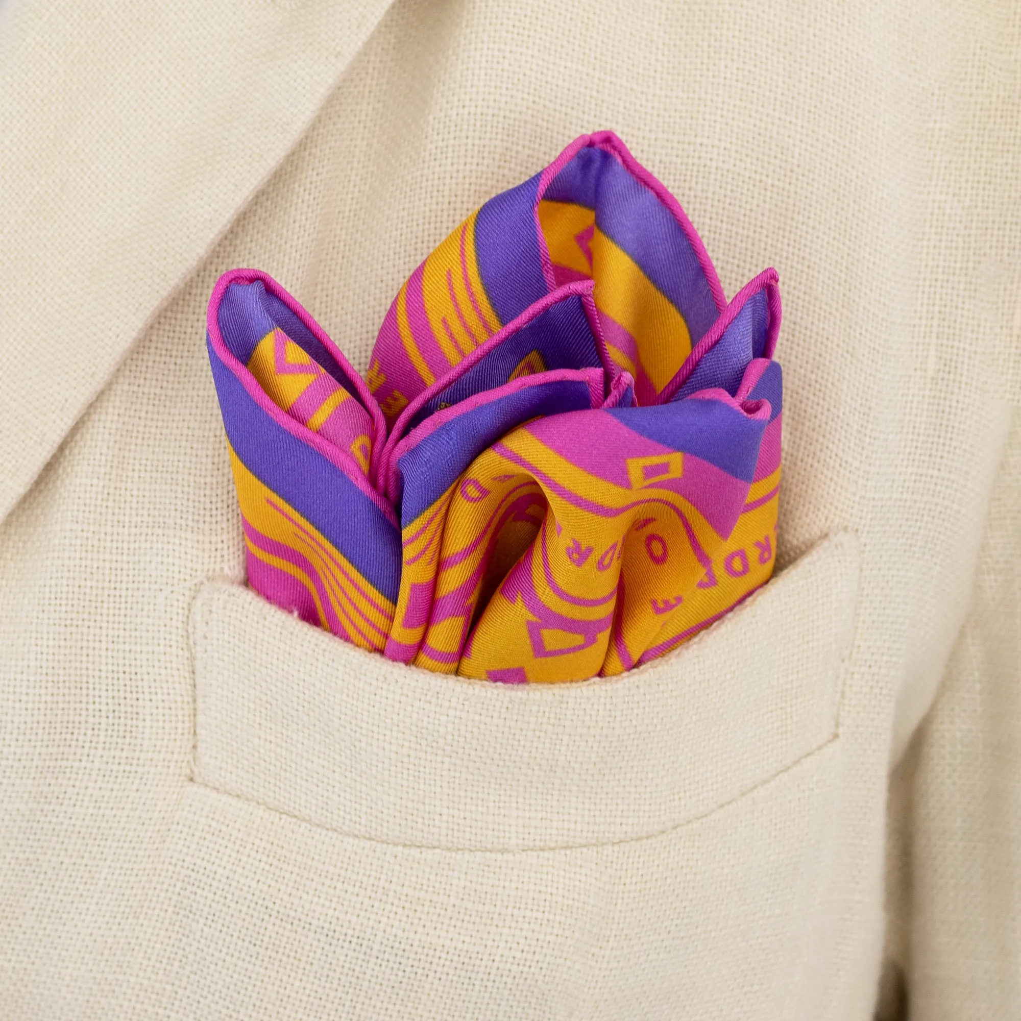 Dress to Impress, Peach – Pocket Square