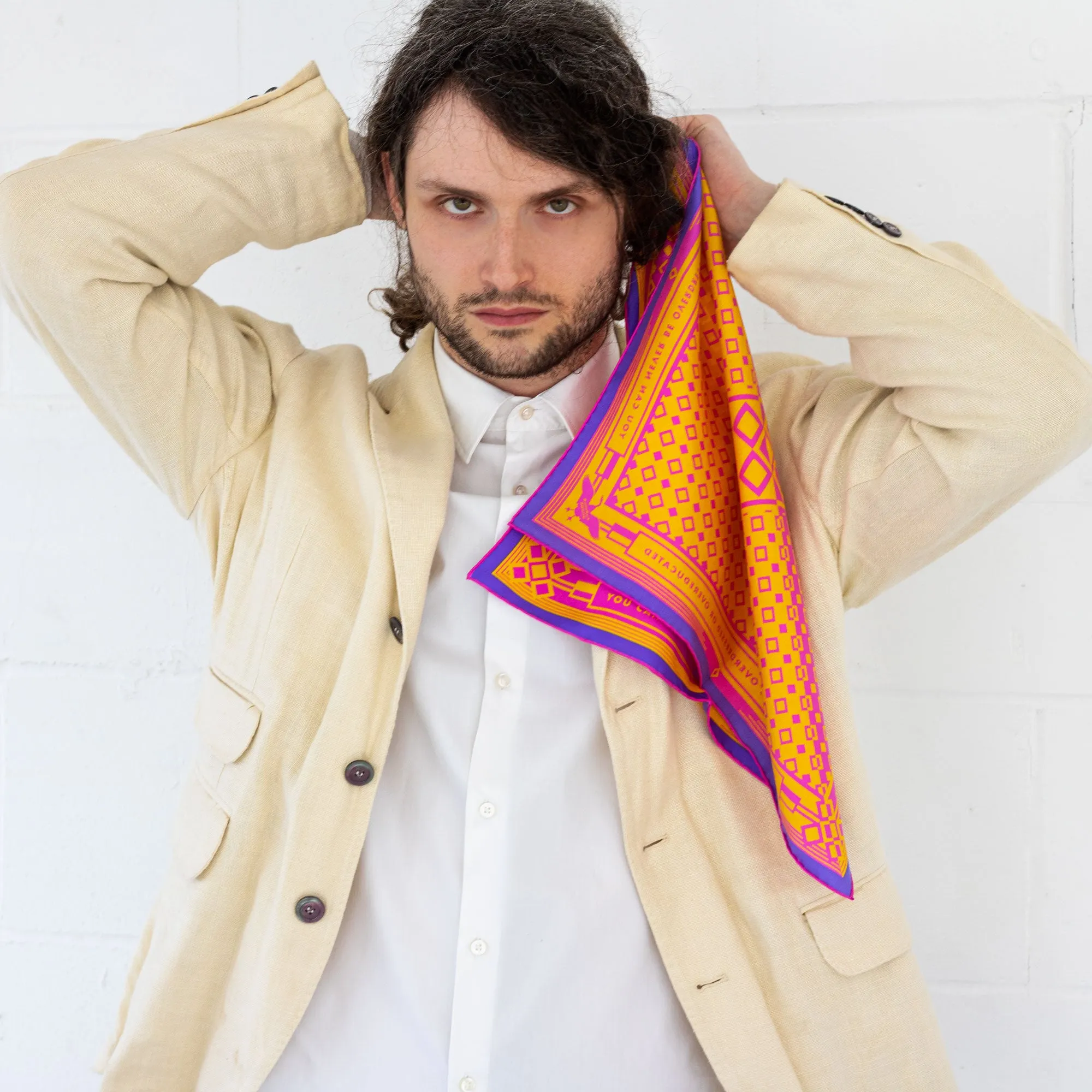 Dress to Impress, Peach – Pocket Square