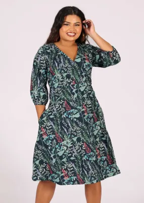 Ella Wrap Dress Romarin