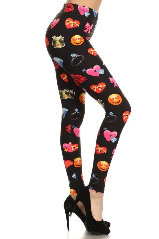 Emoji Love OS Leggings