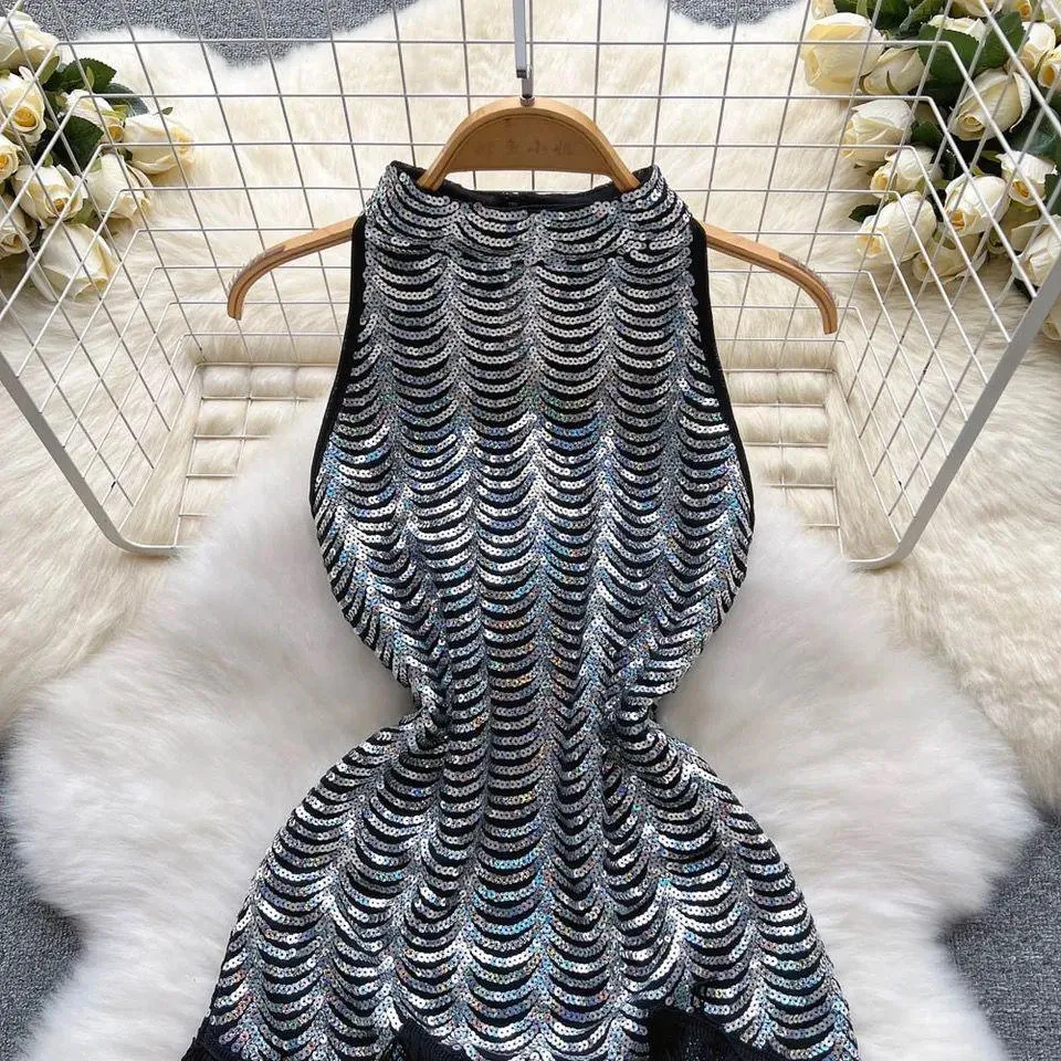 Emora Sequined Dress