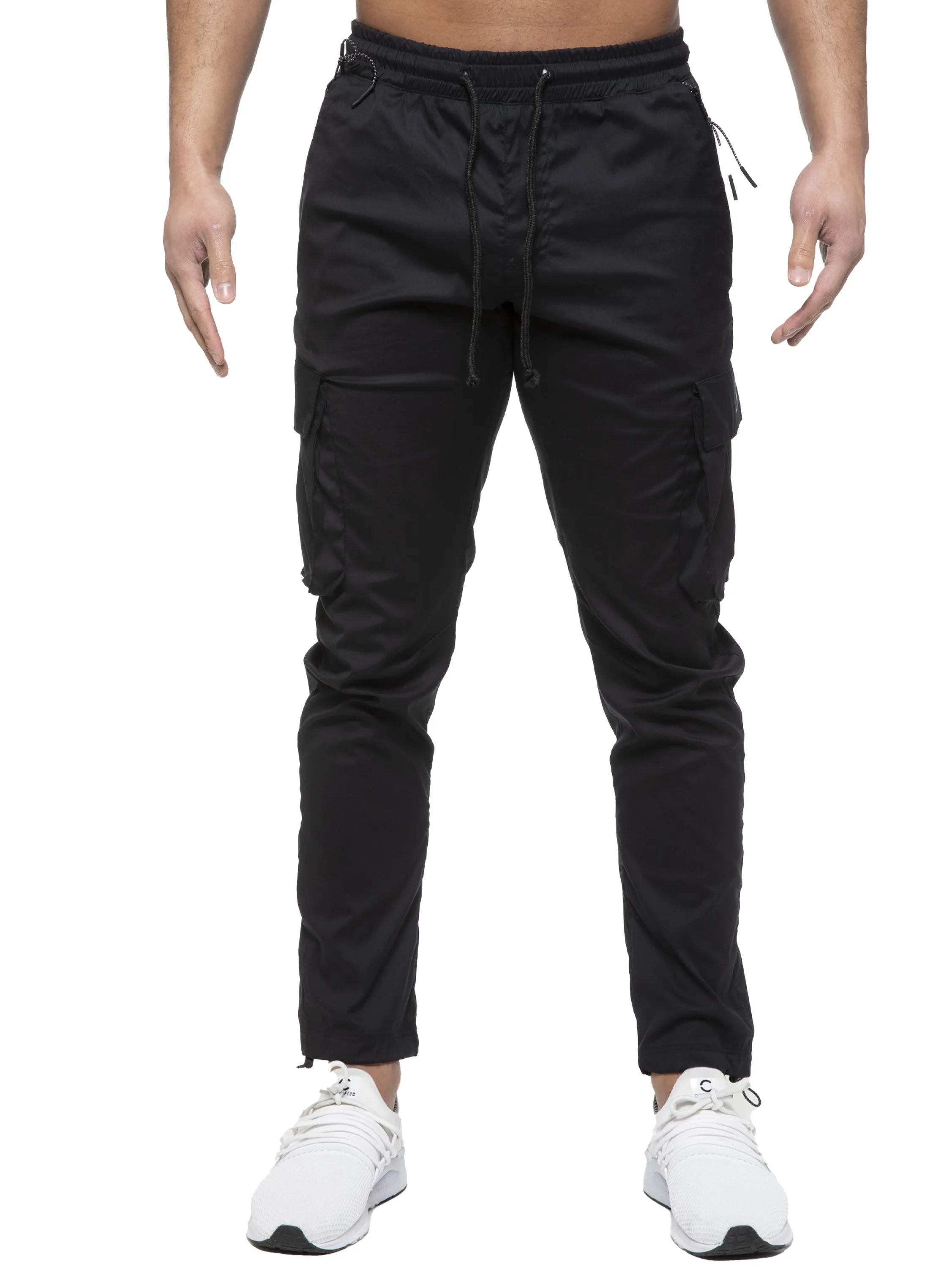 Enzo | Mens Cargo Track Pants