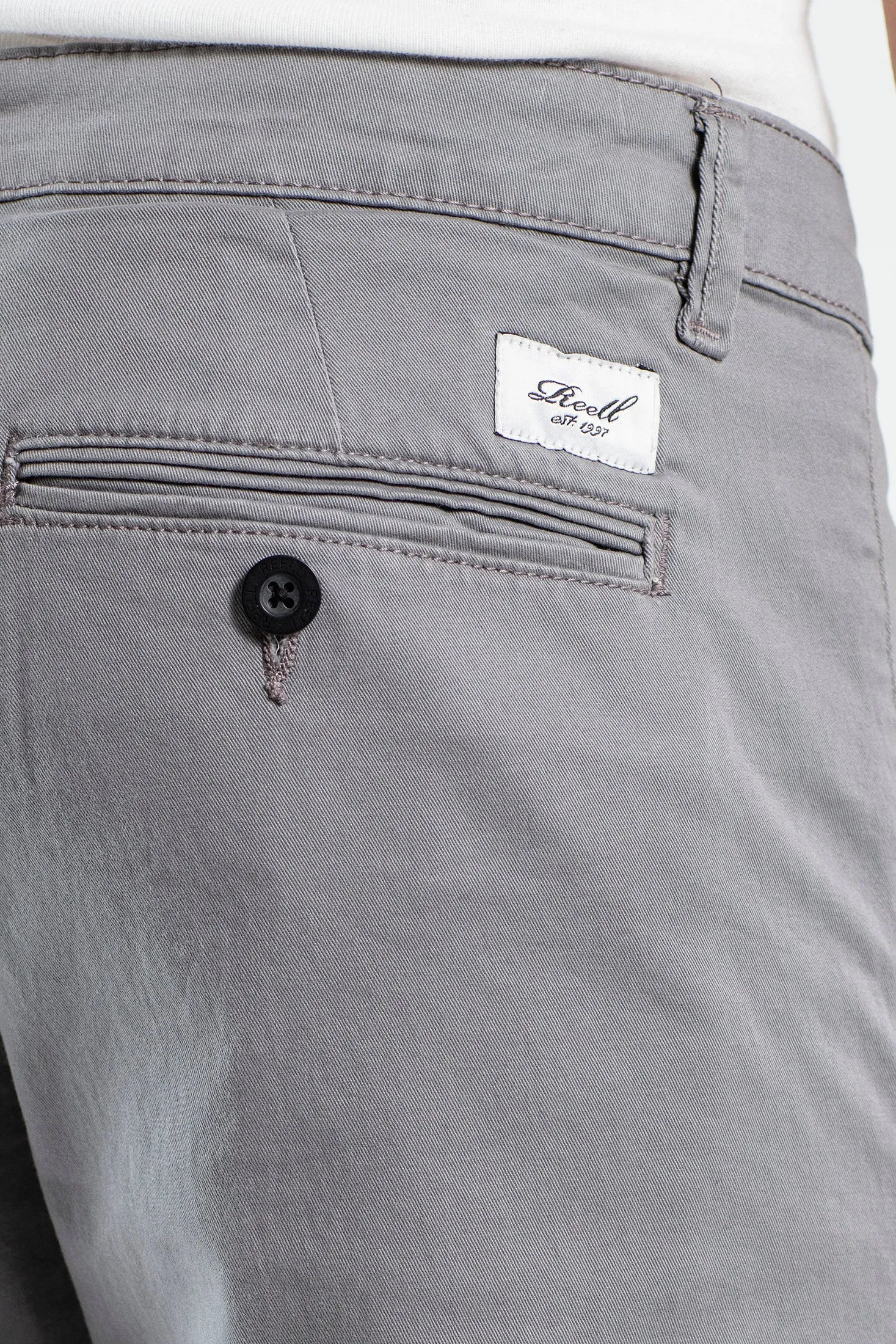 Flex Tapered Chino - Light Gray