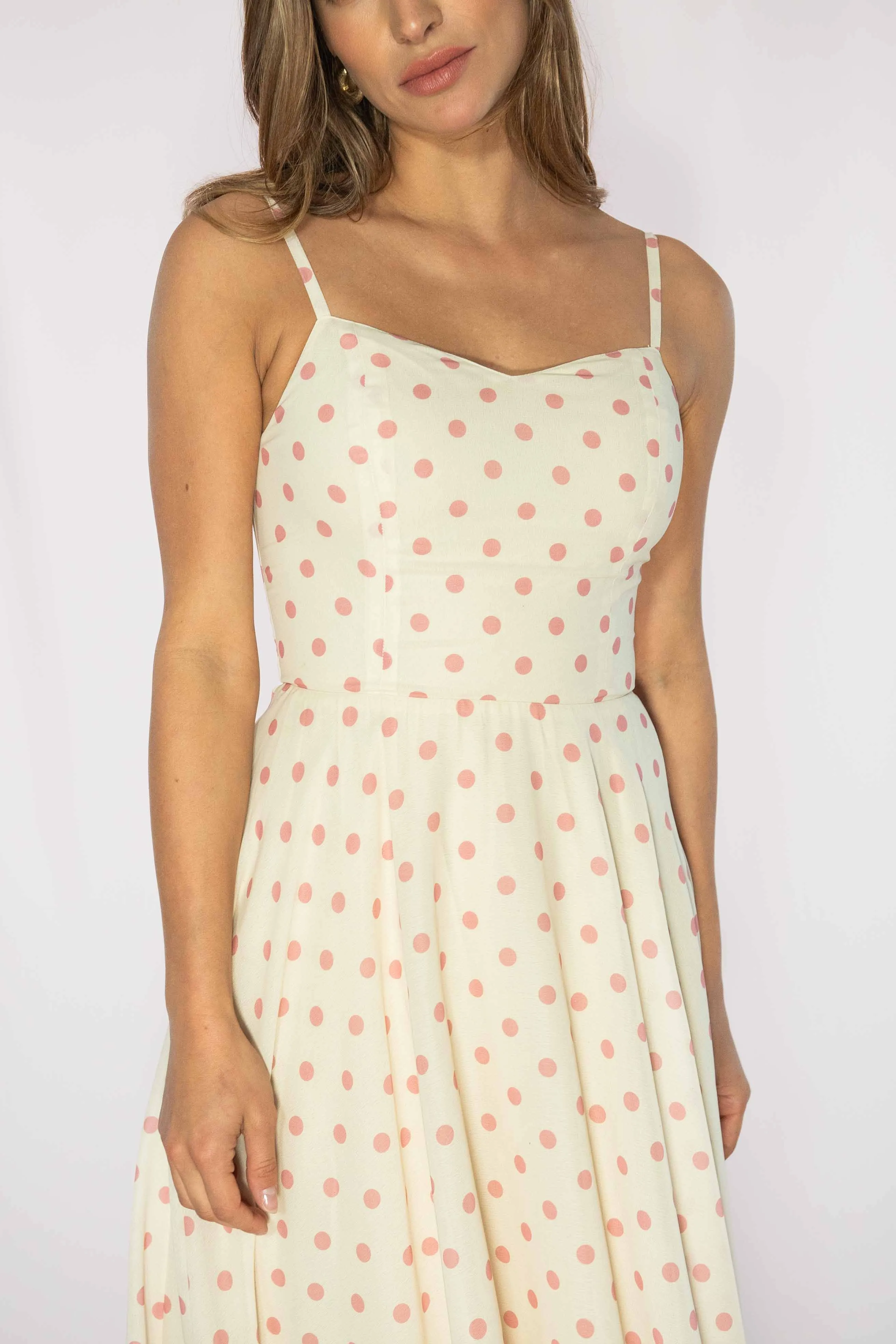 Flora Polka Dot Dress