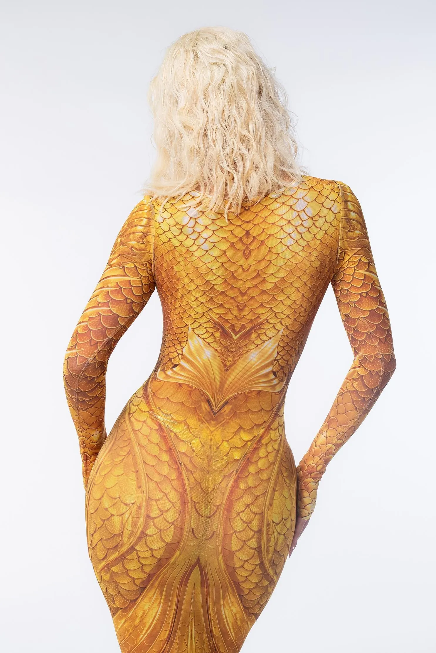 Gold Tide Mermaid Dress