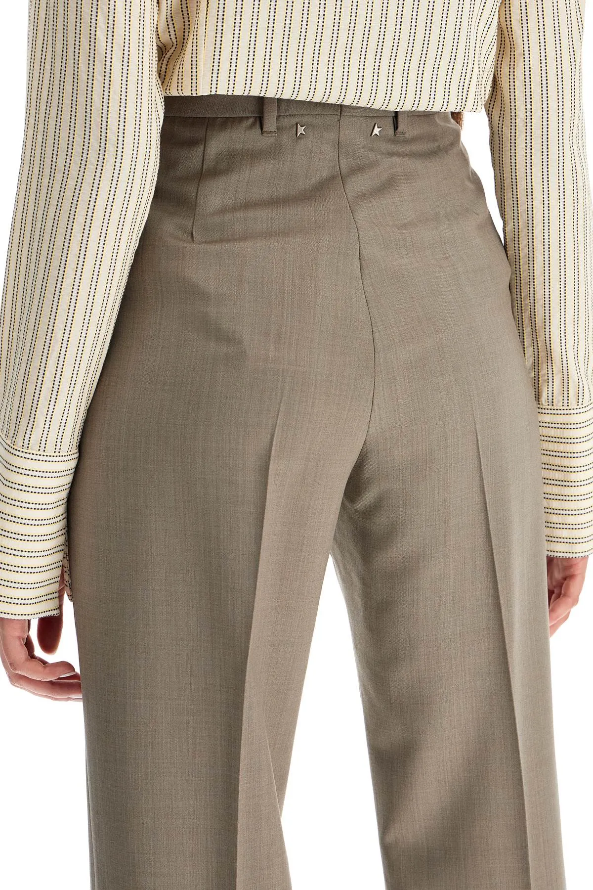 GOLDEN GOOSE lightweight tailored wool trousers