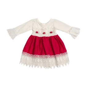 Haute Baby Infant Tis The Season Baby Girl Dress