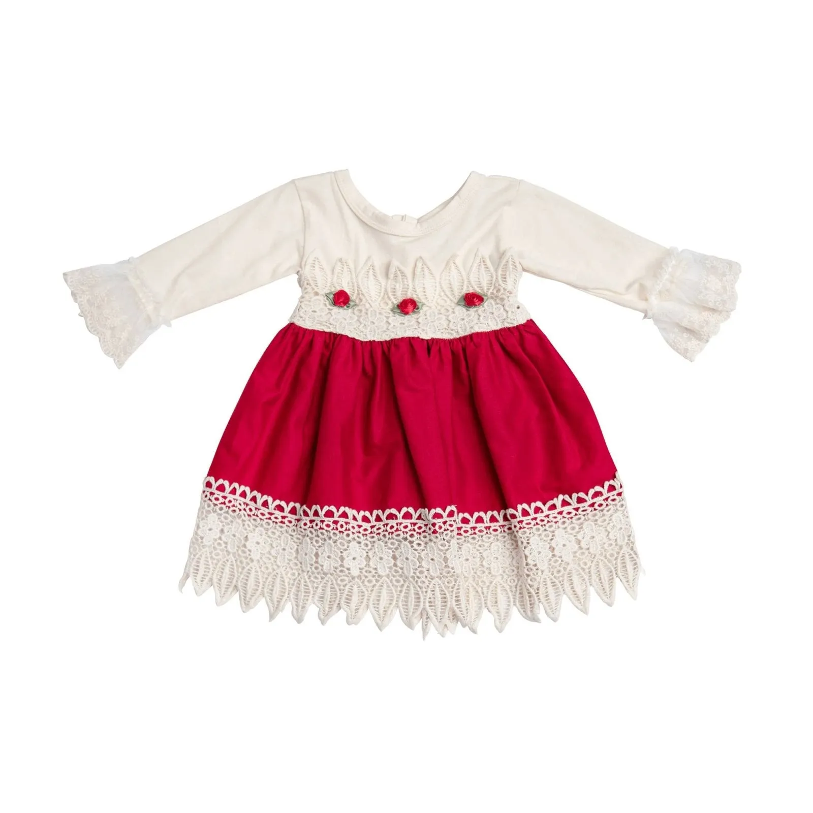 Haute Baby Infant Tis The Season Baby Girl Dress