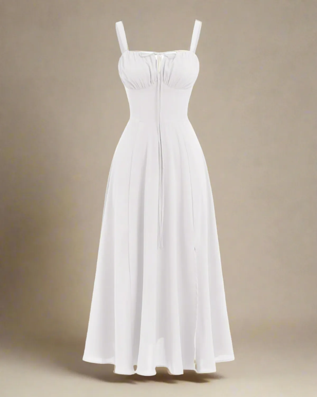 Heidi White Corset Dress