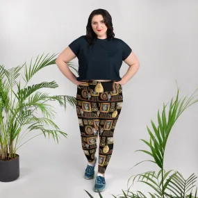 Henry VIII All-Over Print Plus Size Leggings