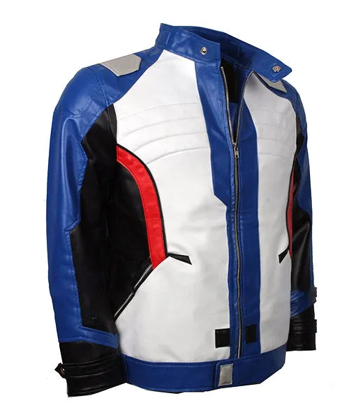 Jack Morrison Overwatch Game Soldier 76 Stylish Leather Jacket