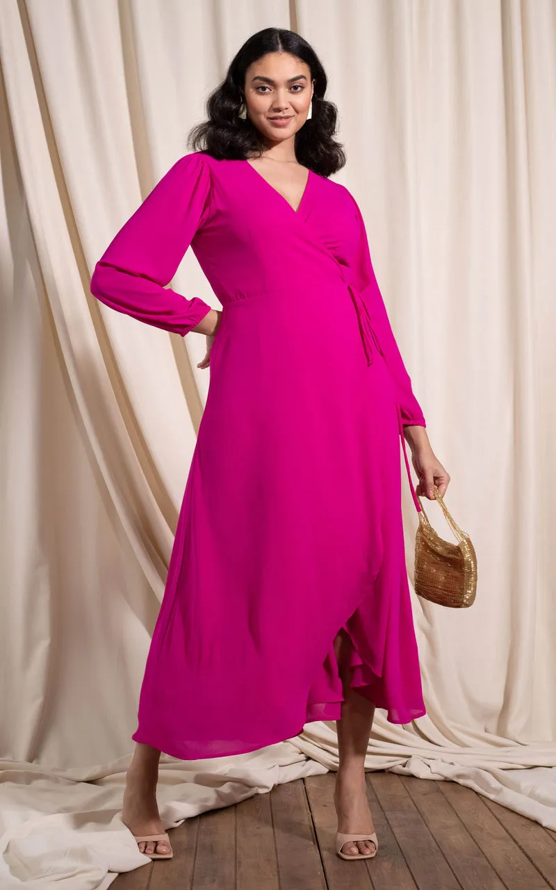 Jagger Dress | Dancing Leopard | Magenta