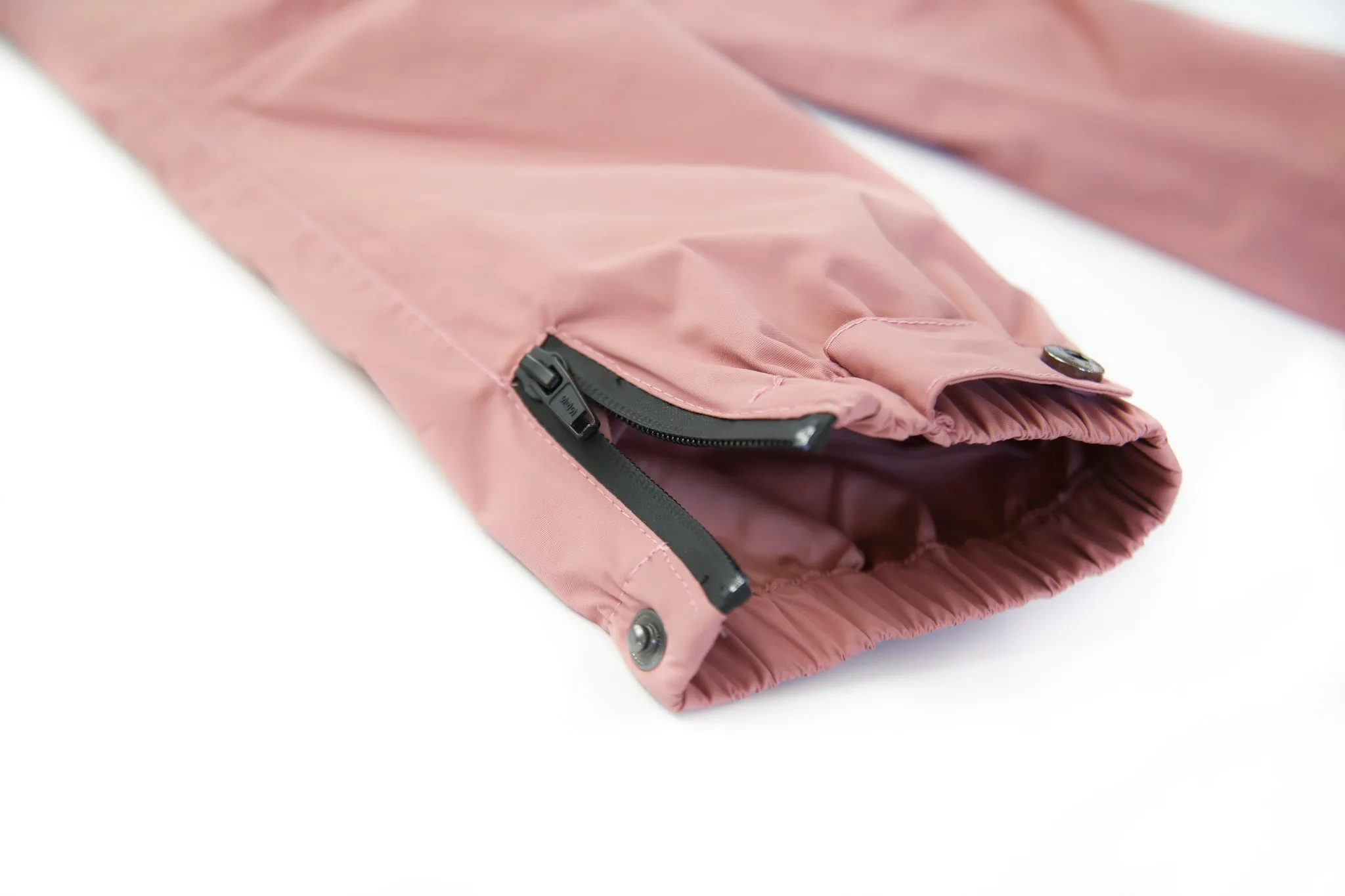 KidORCA Kids Rain Pants Hard Shell Waterproof _ Ash Rose