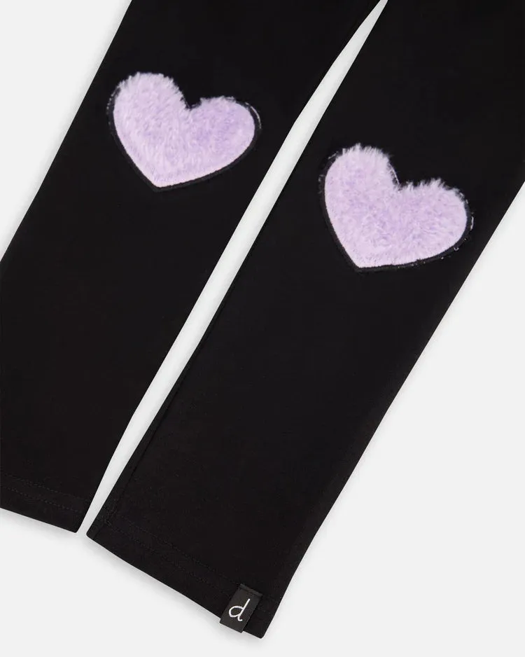 Leggings w/ Hearts/Deux Par Deux