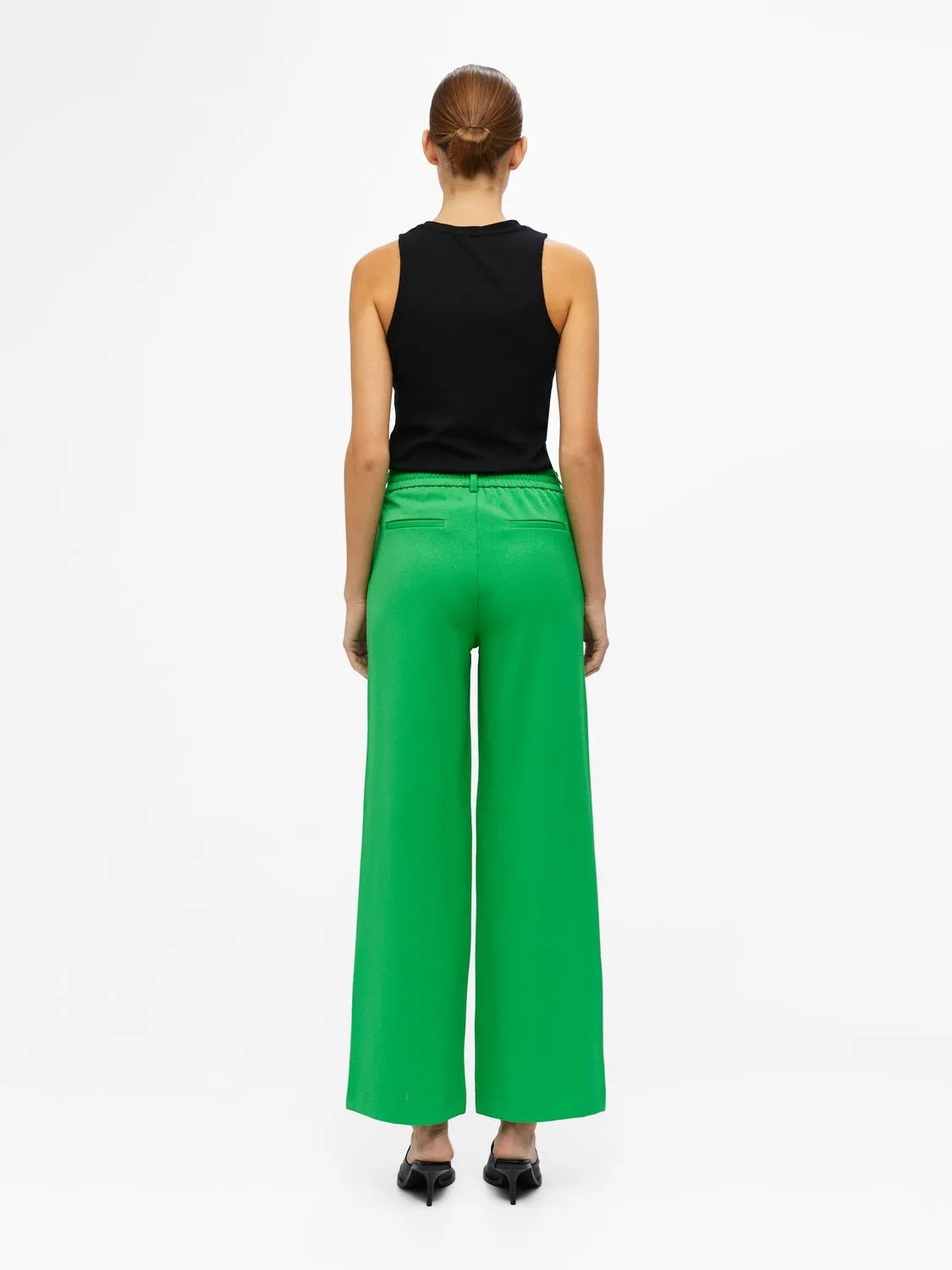 Lissey Wide Leg Pants (Green)