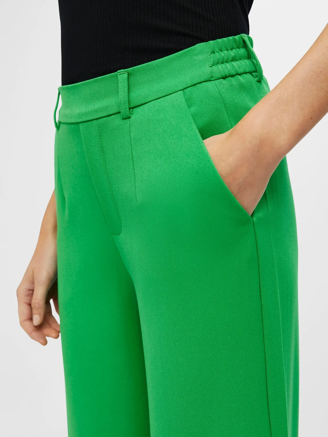 Lissey Wide Leg Pants (Green)