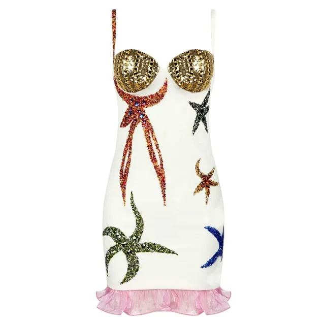 Mallorca Sequined Dress