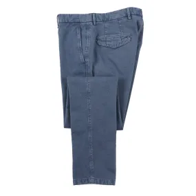 Marco Pescarolo Slim-Fit Cotton-Wool Pants