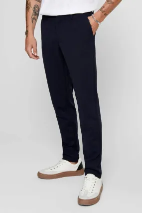 Mark Trousers - Navy (stretch trousers)