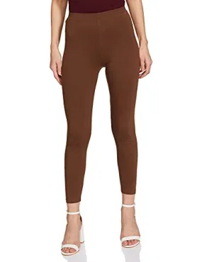 Max Women's Regular Fit Brown Leggings 2XL