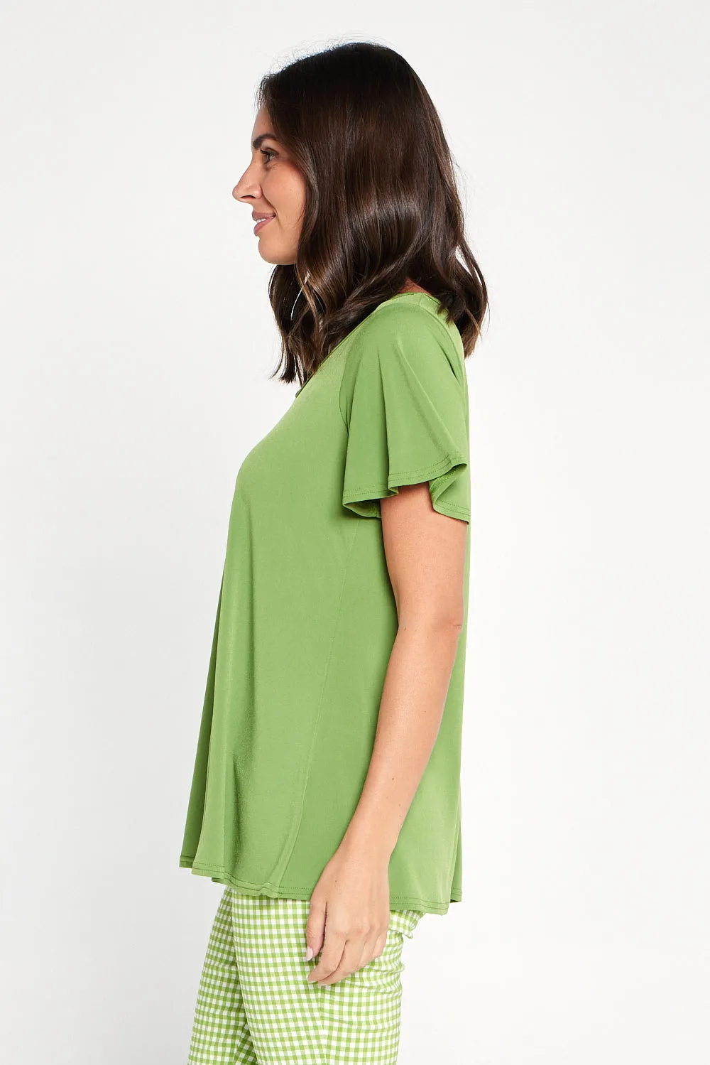 Melinda Top - Apple Green